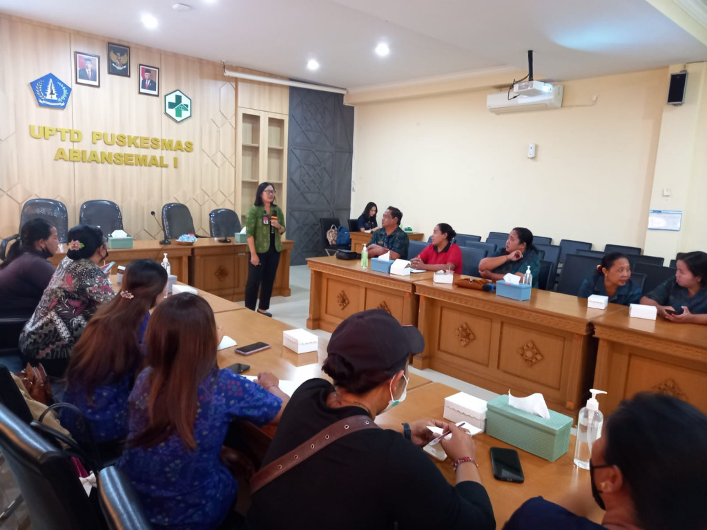 WORKSHOP KADER PELAYANAN BAGI USIA PRODUKTIF DAN LANSIA DI KABUPATEN BADUNG